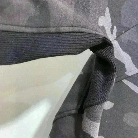 Triumph Black Camouflage Printed Zip Up Hoodie XS - Picture 14 of 14